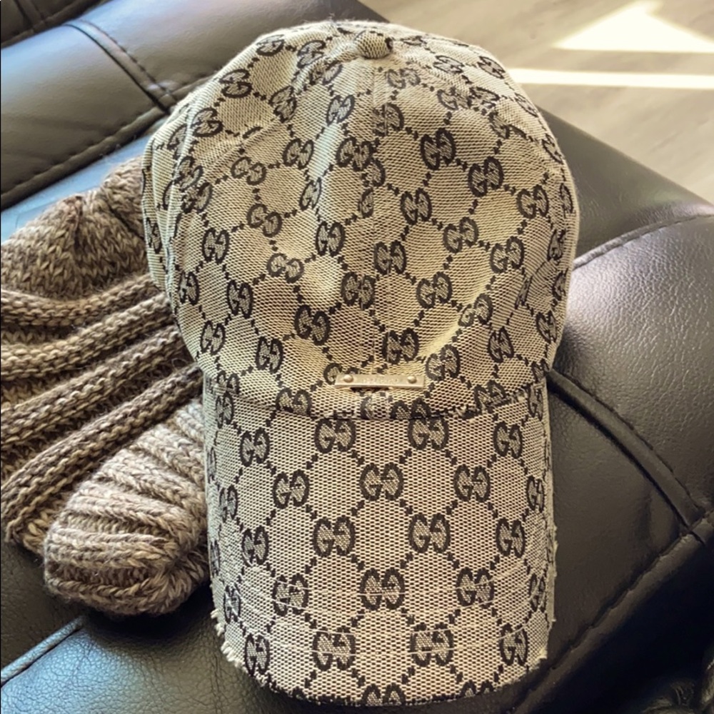 Unisex Authentic GUCCI Supreme GG Vintage Baseball Cap